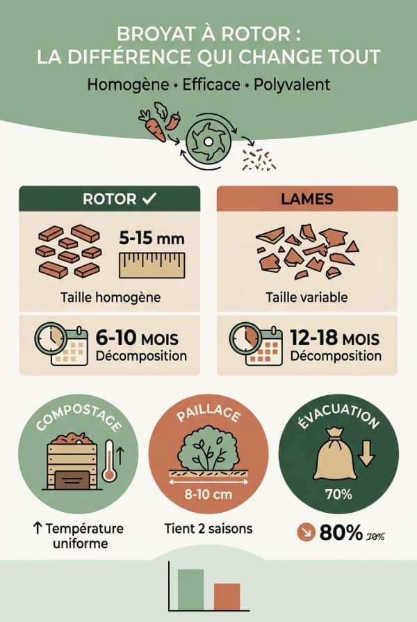Qualité du broyat et applications