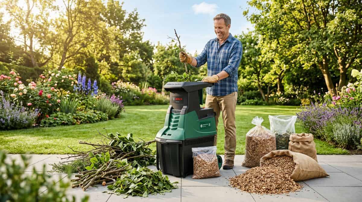 Les meilleurs broyeurs de végétaux électriques