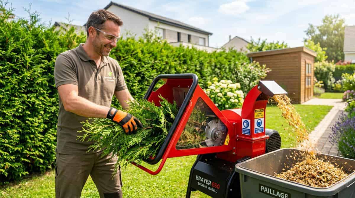 Quel broyeur pour broyer du thuya et des haies ?
