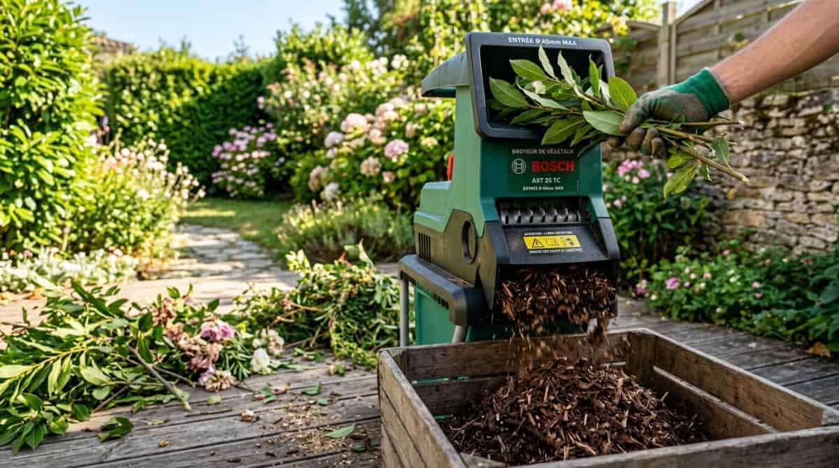 Quels végétaux peut-on mettre dans un broyeur ?